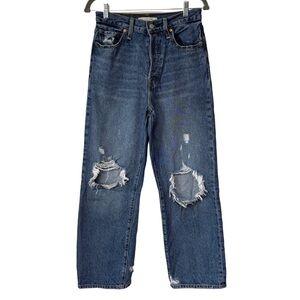 Levi's Blue Straight Leg Jeans